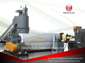 Waste Plastic Film Recycling and Pelletizing Extruder