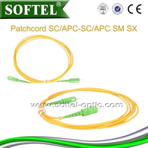 Sc/APC Optical Fiber Patch Cord